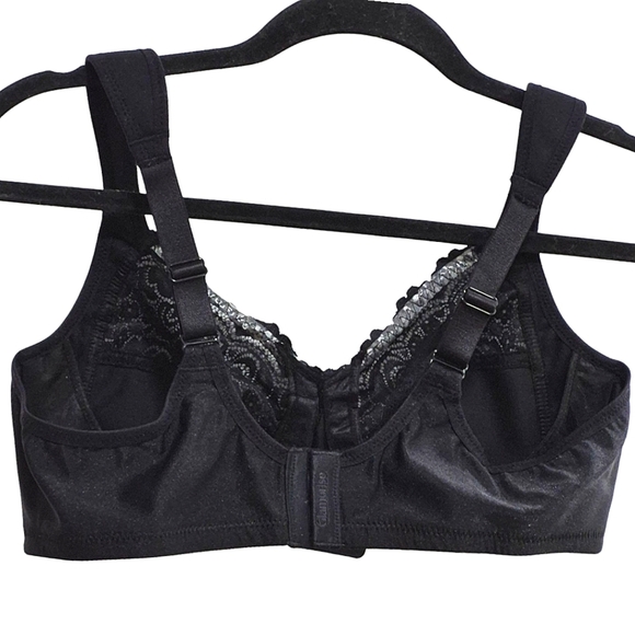 Glamorise NWOT Low-Cut WonderWire Lace Bra Size 40B - Picture 4 of 5